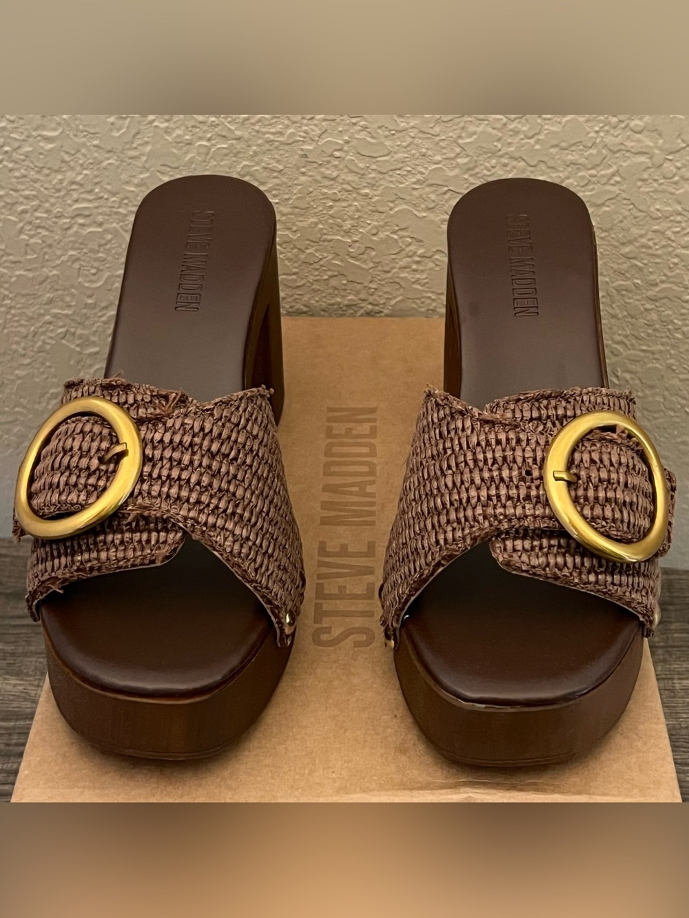 Steve Madden Women’s Casanova Heels Brown Color Size- 10 - Picture 3 of 12
